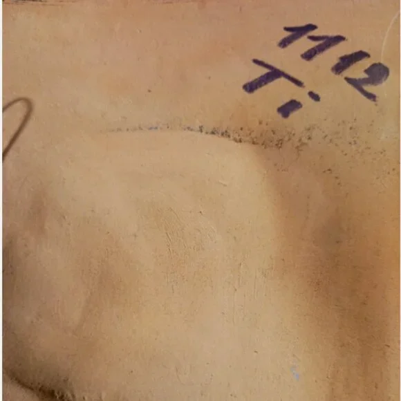 Tile Sculpture Ceramic Pottery La Ternura Oswaldo Guayasamin Ecuador 3D Modern - Picture 13 of 13